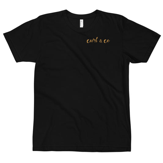 Curl & Co Logo Unisex Jersey T-Shirt | American Apparel